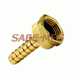 Hex Nut Long Female Garden Hose Barb